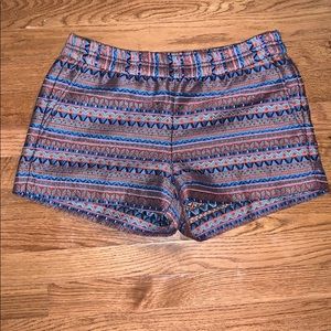 J Crew Print Shorts